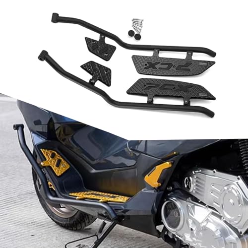 FOR PCX160 pcx125 2025 2026 jk05 kf47 pcx 2025 2026 �o�C�N�p�t�b�g���X�g�K�[�h�o�[�t��pcx �o�C�N�p�t�b�g���X�g�ی�o�[�t�� (�u���b�N) [���s�A���i]