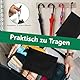 Geldtasche, 4 Stück Geldtaschen Banktasche, 24 x 18 cm A5 Geldmappe, Wasserdichte Oxford Geld Tasche mit Reißverschluss, Schwarz Dokumententasche, Aufbewahrungstasche für Haushalt, Business und Schule
