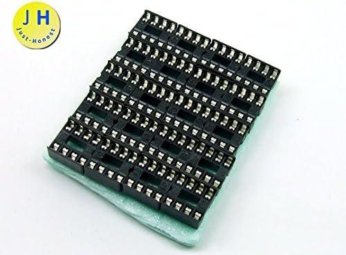 10 Zoccoli DIP 14 Pin - Socket Per IC, 7.62mm, Compatibile Con Arduino E Progetti Elettronici - Foto 10