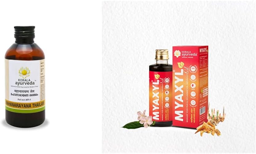 Kerala Ayurveda Mahanarayana Thailam 200 Ml & Myaxyl Oil 60 Ml