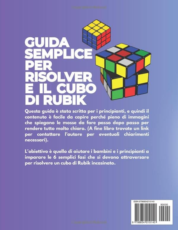 Miniatura 2 de Cubo di Rubik Per Principianti Guida Semplice per Risolver E IL Cubo Di Rubik (Italian Edition)