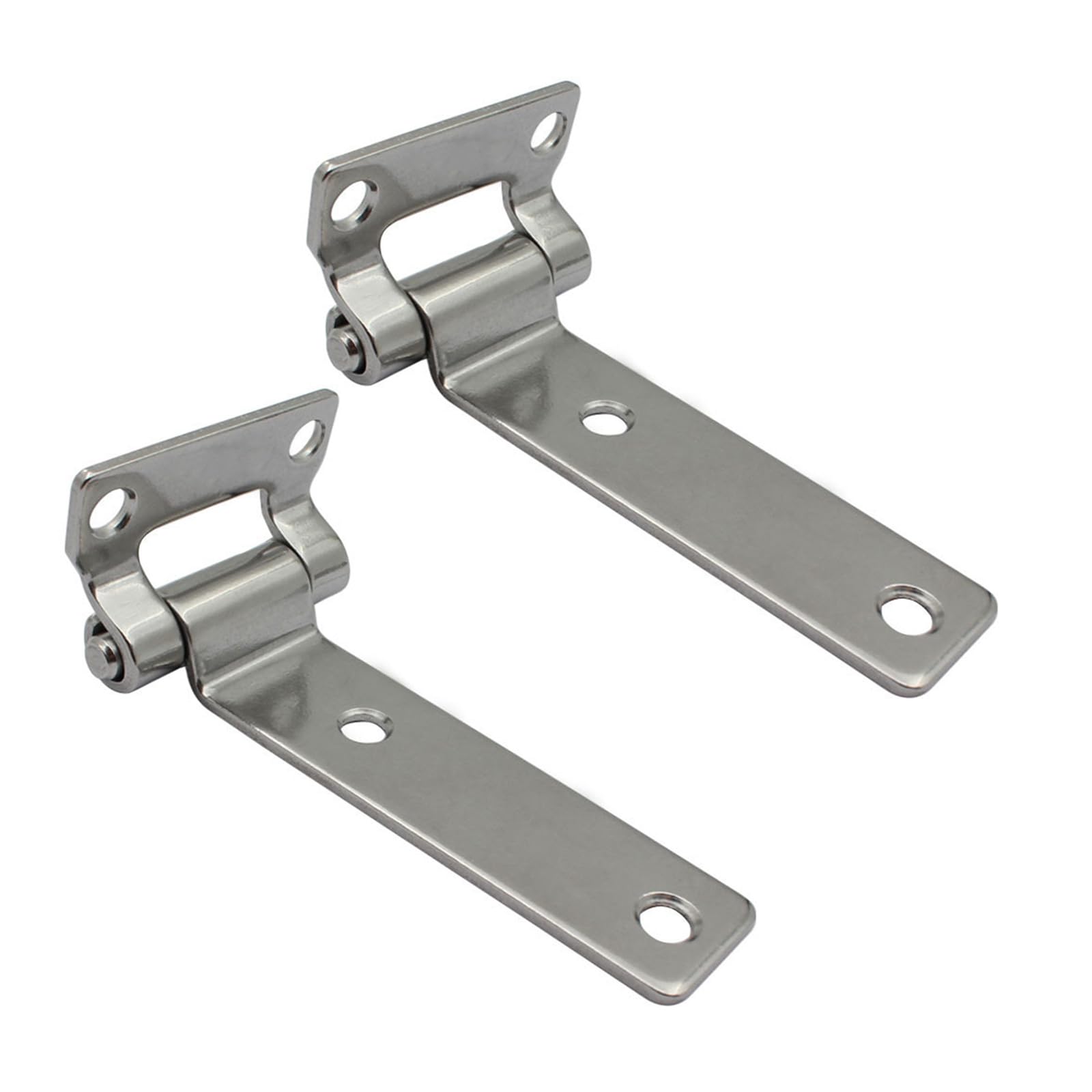 Kalttoy Multicolor 2Pcs Erosion Resistant Steel Hinges High Load Capacity Strong Furniture Hinges For Containers & Furniture Easy Installs Steel