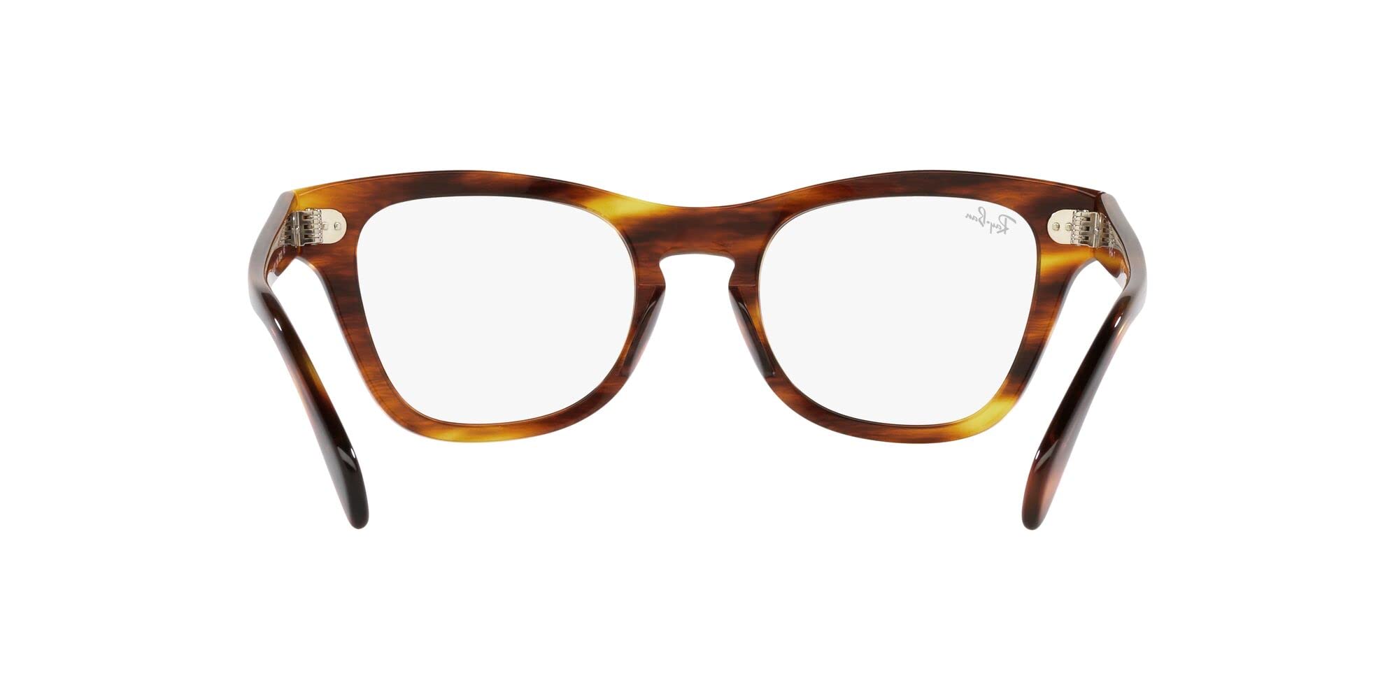Ray-Ban 0RX0707V Oprawki do okularów, Hawana, 50 Unisex-Dorosły, Hawana, 50