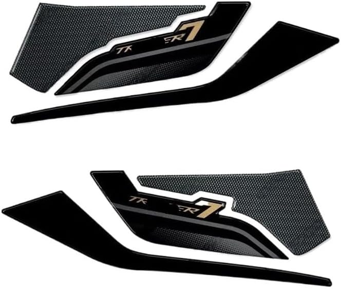 Tank Traction Pad Motorcycle Fuel Tank Pad Sticker Resin Protective Sticker Kit for for Tracer 7 2024