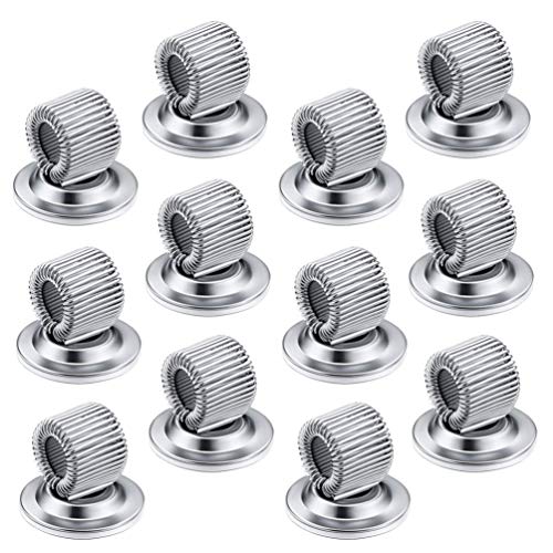 NUOBESTY Porta-Clipe de Caneta 12Pcs Porta-Lápis Autoadesivo Com Alça de Mola Ajustável Colada No Qu