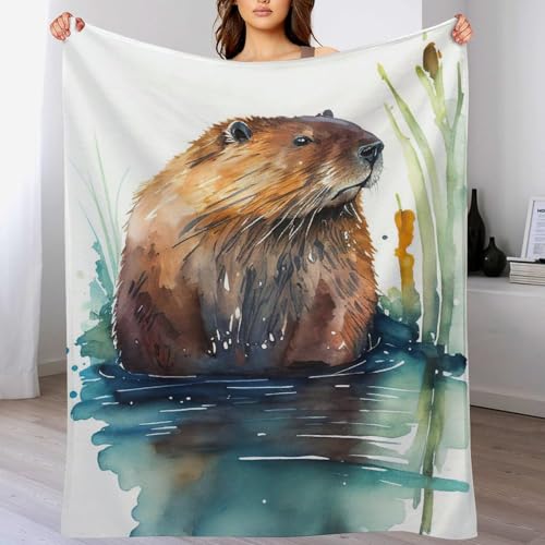Manta de franela para sofá, colcha ligera estampada de 100x130 cm para invierno 2