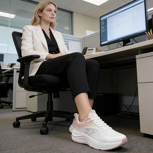 Image of Beita Women's Width Walking Shoes Wedge Running Tennis ActiveFloat Non-Slip Comfortable Breathable Sports Athletic Rubber Outsole Sneakers, Breathable,Workout, Gym, Fashion