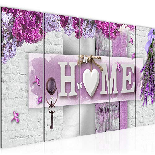 Runa Art Murali XXL Home 200 x 80 cm Grigio Viola