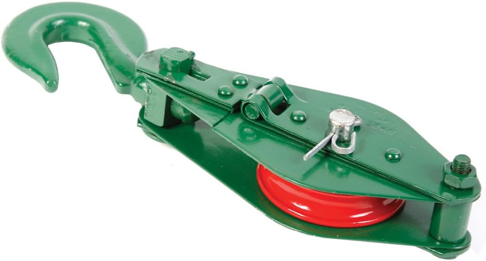 Koch 3240493 4 Snatch Block Single Sheave : Industrial & Scientific