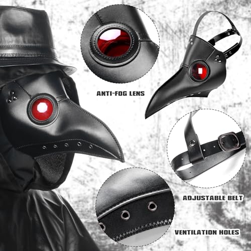 Harsever Coffret De Jeu De Rôle Docteur De La Peste D'Halloween (Style A, XL