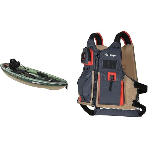 Sentinel 100X Angler Fishing Kayak - Sit-on-Top Kayak - Lightweight - 9.6 ft