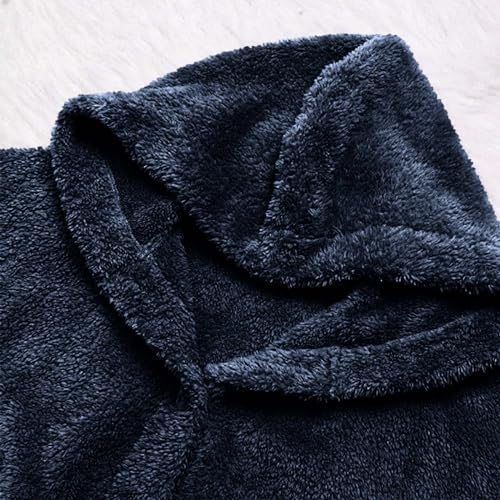 Oversized Warm Winter Coats Women Faux Fur Sherpa Jacket Fuzzy Fleece Pullover Hoodie Button Down Outerwear Coat Plus4