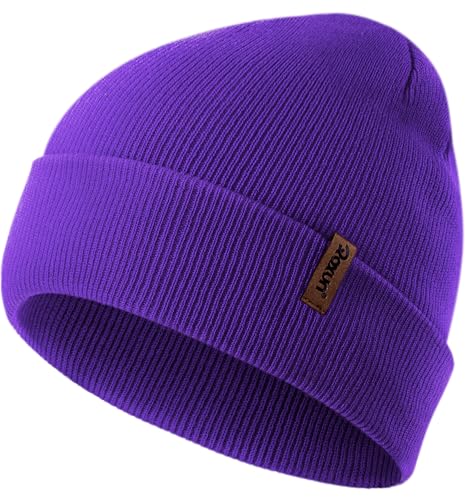 ROXUN Beanie for Men/Women Winter Hat Soft Warm Unisex Skull Stocking Cap