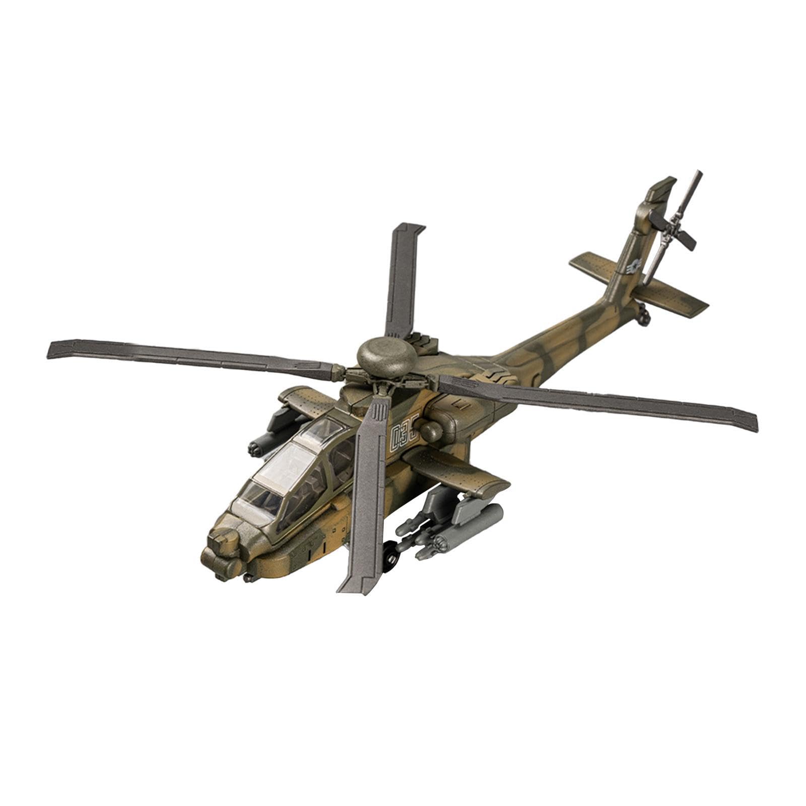 KIXZSAZ Helicopter Toy Aircraft Model Kit Easy Assembly Developing Intellectual Skills Toy for Kids Aircraft Helicopter is Made Sturdy PP is Built to Last, 24x23x7cm