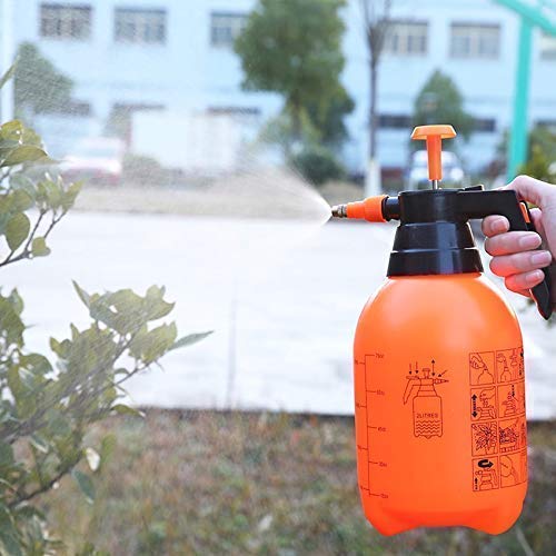 Prisma Collection Plastic Garden Sprayer Bottle | Water Sprayer Pump for Gardening Tool, 2 Liter Capacity - Multicolour, Pack of 1