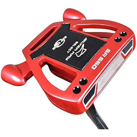 Ray Cook Golf Silver Ray Select SR550 Putter Red 35" Cover