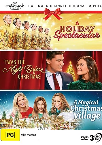 Hallmarkchristmas3filmcollectionaholidayspectaculartwasthenightbeforechristmasamagicalchristmasvillage  Urban Country Home Decor Hallmark christmas 3 film collection a holiday spectaculartwas the night before christmasa magical christmas village  urban country home decor
