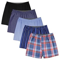 A: 5 Pairs Multicoloured Boxers
