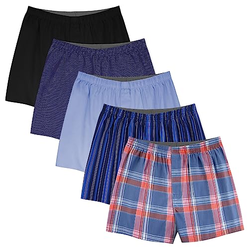 Natural Feelings Classic Boxers Shorts Cotton Woven Mens Underwear Boxers