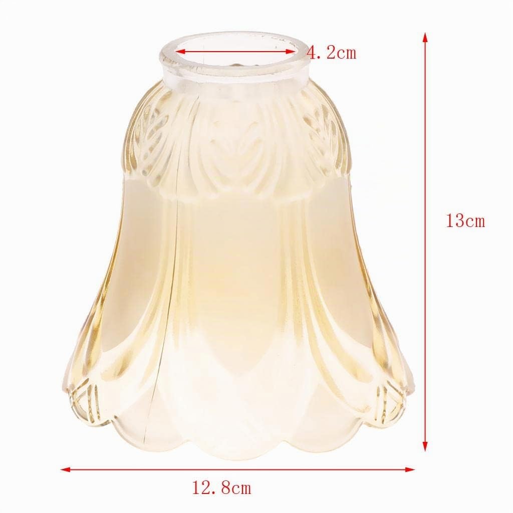 LOVIVER Glas Lampenschirm Lampenglas Ersatzglas Für Kronleuchter Deckenleuchte, Typ 6