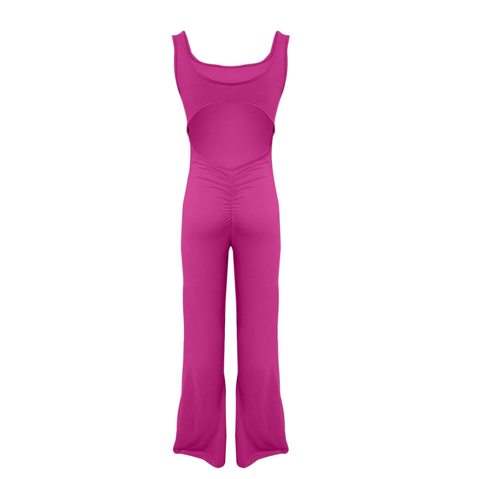 Mono Deportivo Mujer sin Costuras Jumpsuit Largo sin Mangas Verano Sexy Mono Elástico Body Overol Monos de Una Sola Pieza Ropa Deportiva Gimnasio Fitness Yoga Romper