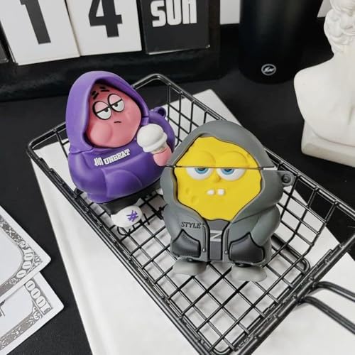 Image of Meyaar Earphone Case Cover Compatible for Realme Buds T300, Soft Silicone Skin Case Cover Shock-Absorbing Protective Case with Keychain (Front LED Visible) (Unbeat)