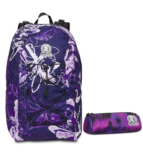 Zaino Rev.Flowers Invicta Grs Tw. Invicta Grs Twist + Bustina Space Pink Invicta Fantasy Grs