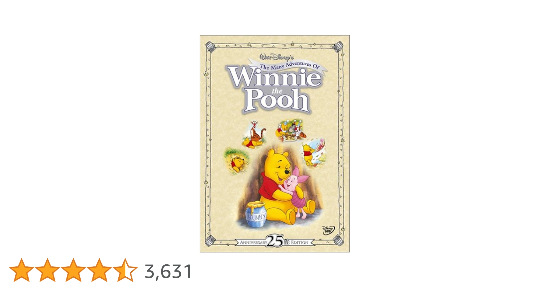 Amazon.co.jp: The Many Adventures of Winnie the Pooh (25th