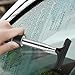 4Pcs Retractable Car Mirror Squeegee, Mini Side Rearview Wiper with Rod, Universal Squeegee Car Cleaning Accessories for Rainy Foggy Weather