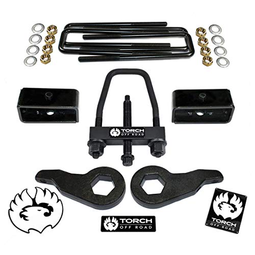 TORCH 3 Front 2 Rear Leveling Lift Kit For 1988-1998 Chevy GMC K1500 4X4 4WD Z71 w Tool