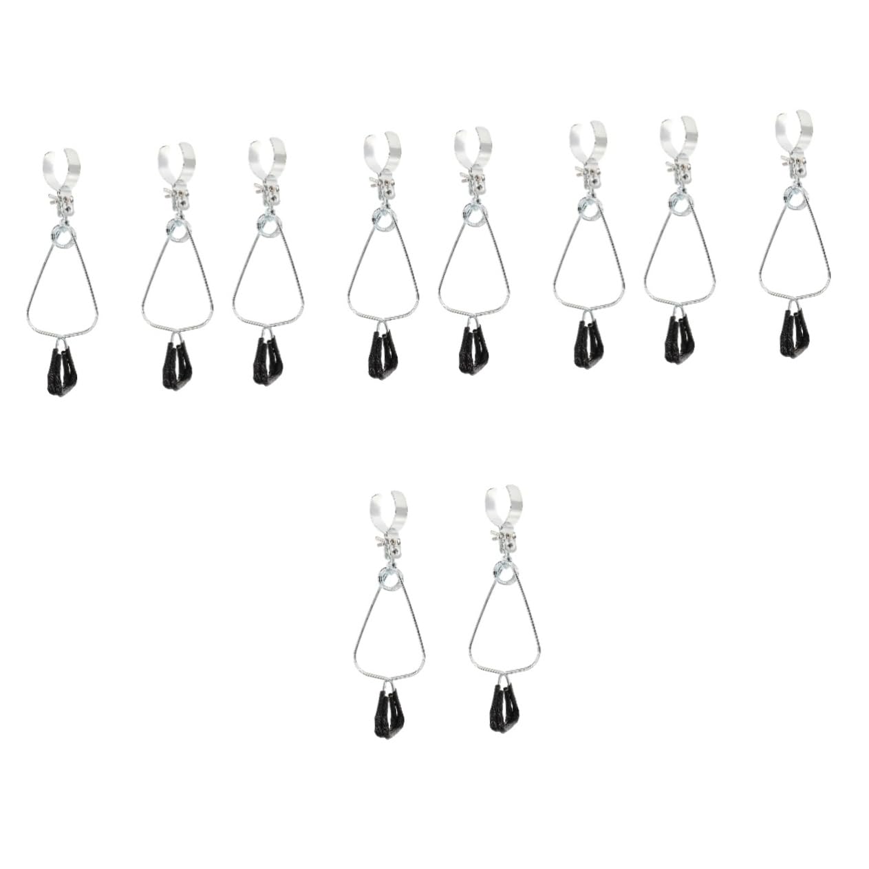 Sosoport 10pezzi Reptile Regolabile Clip Resistente per Lampade Riscaldamento dei Rettili e Acquatiche Facile Installare e Duraturo