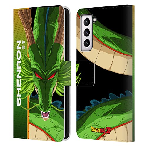 Étui Dragon Ball Z Samsung S21 5G en cuir avec fentes cartes