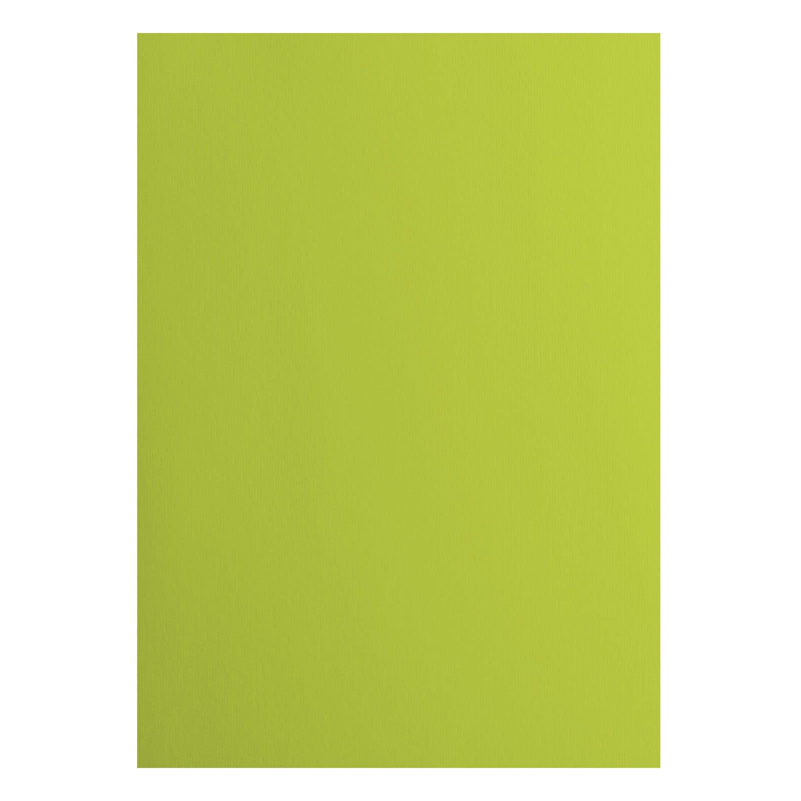 Florence Cardstock Smooth - Coloured Card Making Supplies A4 - Green - 10 Sheets - Coloured Paper for Scrapbooking, Card Making, Die Cutting and Paper Crafts - 216 GSM - Lime