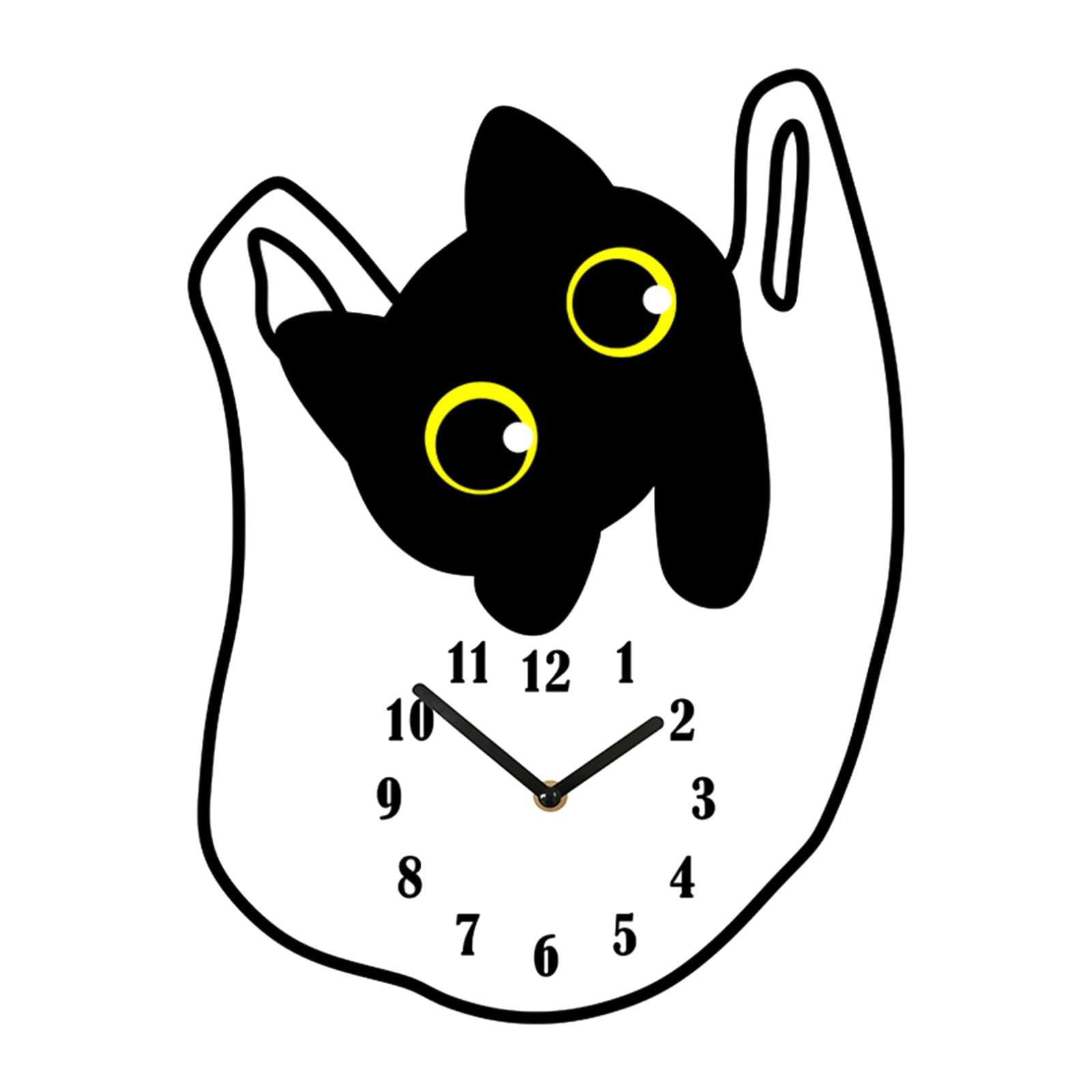 Horloge murale silencieuse pour chambre d'enfant et salon