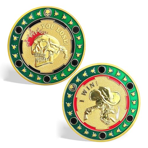 Luck Making Flipping Challenge Coin I Win Or You Lose Coin