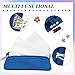 Pocket Tissue Holder, 6 Packs Tissue Holder for Purse, Reusable Travel Tissue Pouch, Fabric Purse Zipper Enclosed Tissue Packs for Coins Tissue Cards Car Travel Office Home, 5.1 x 3.1 Inches