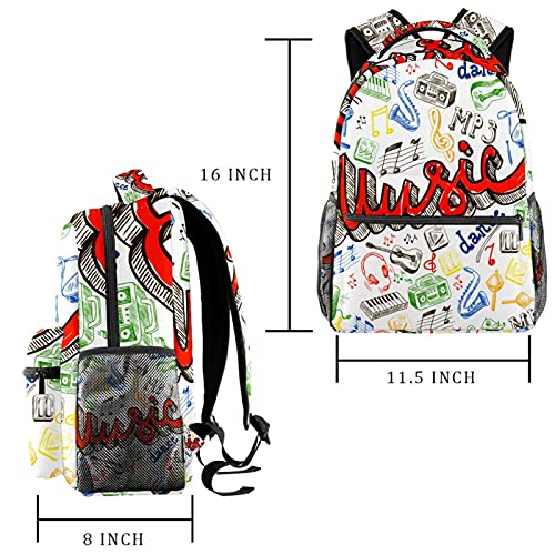 Sac à dos d'école multicolore idéal pour le lycée et les sorties - 2