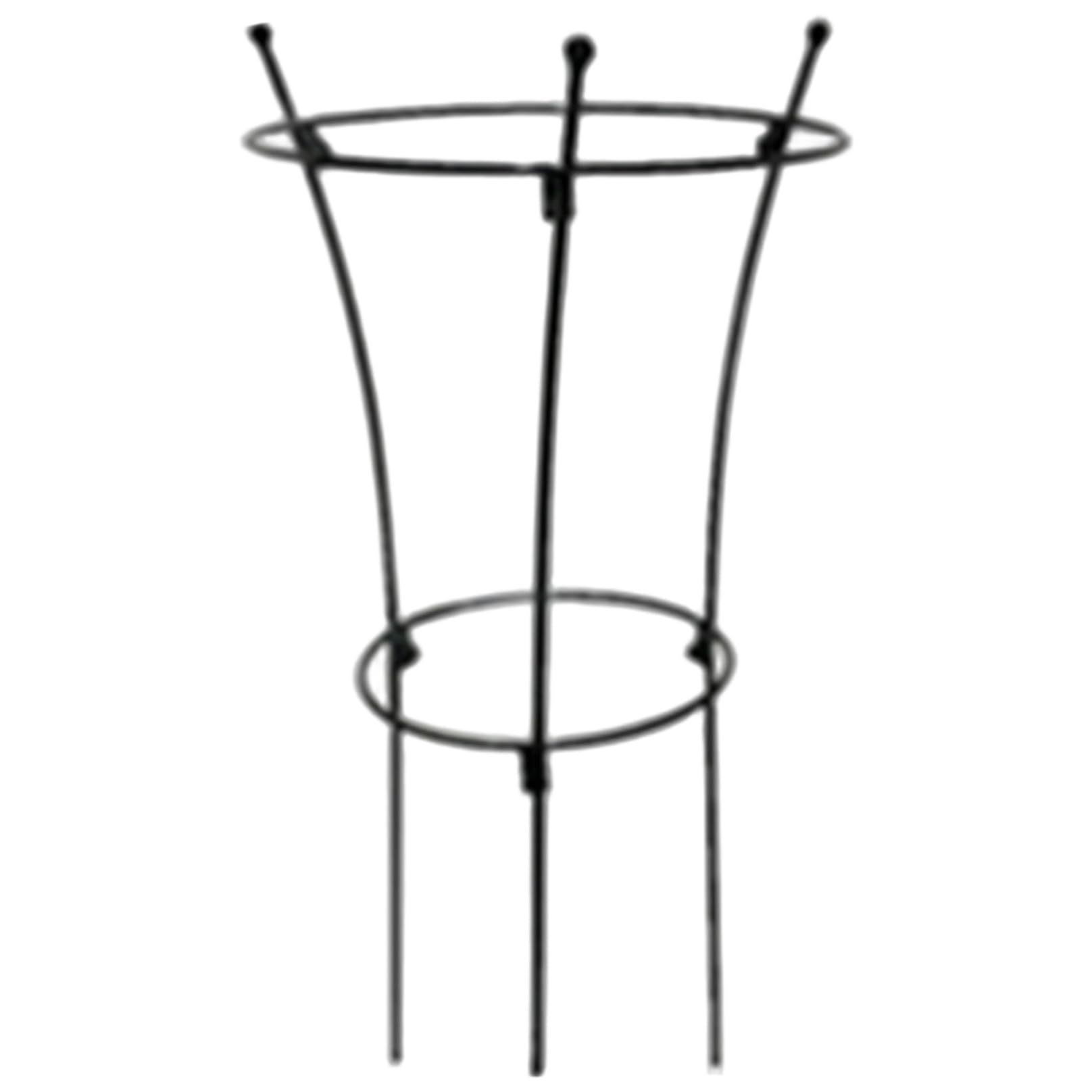 Cage à fleurs de pivoine en métal robuste pour un jardin d'exception | 23,6"
