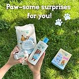 Glückstier Duo Geschenkset | Mit Glückstier Hundeshampoo parfümfrei (250ml) | Hundepflegetücher (60 STK.) | Hundebeutel-Spender (inkl. 15 Beutel) | ohne Parfüm | für Welpen & Sensible Hundenasen