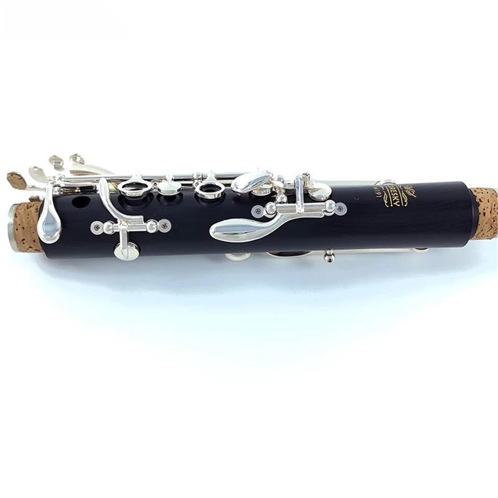 Clarinetto In Ebano Clarinetto | Chiave in Sib, 18 tasti, placcata in argento