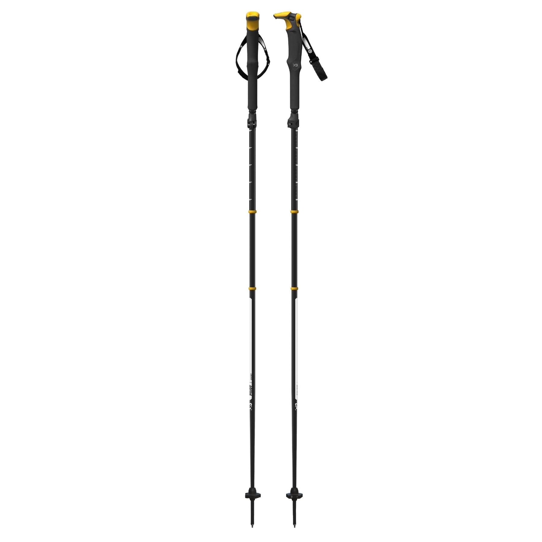 G3 PIVOT 折りたたみポール　125cm Amazon | G3 純正 ガイドギア ピボット トレッキングポール 丈夫な3