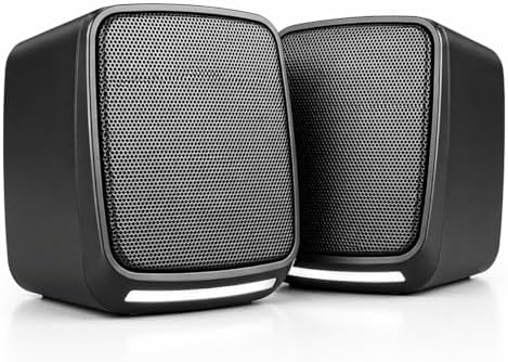 Caixa de Som para PC Gamer 6W RMS, Conexão USB e P2, Alto Falante...