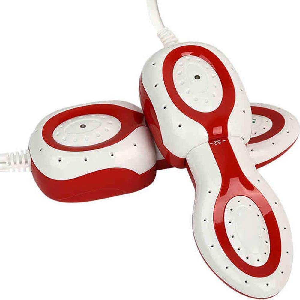 Scaldascarpe asciugatrice, riscaldatore elettrico portatile per scarponi da sci, guanti da 18 W, calzini, asciugatura dei piedi, design con sfiato su due lati, sterilizzazione portatile all'ozono