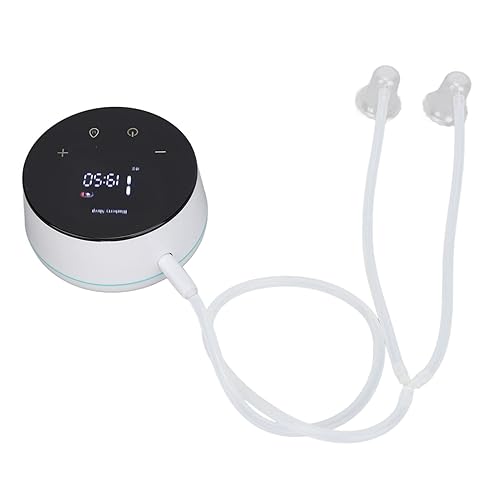 Corrector eléctrico de pezones para pezones planos o invertidos, extractor de pezones corto plano recargable con pantalla LED y 6 cubiertas para