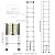 YA MI Telescoping Ladders, 12.5 FT Aluminum Lightweight Extension Ladders for RV, Attics, Families, Outdoor Work, with a Maximum Bearing Capacity of 330lbs