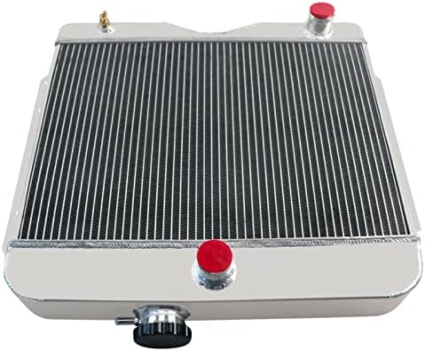 4 Row Aluminum Radiator Fit 49-64 Jeep Willys Truck 2.2L l4 GAS/2.4L 2.6L l6 GAS