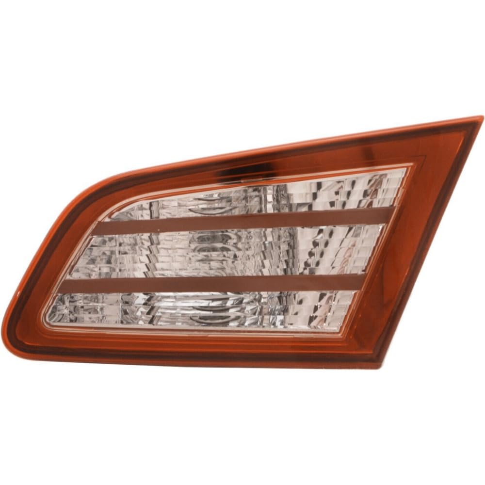 AEDNX Tail Light Assembly Right Passenger Side Red Clear Lamp for INFINITI for G35 2003-2004