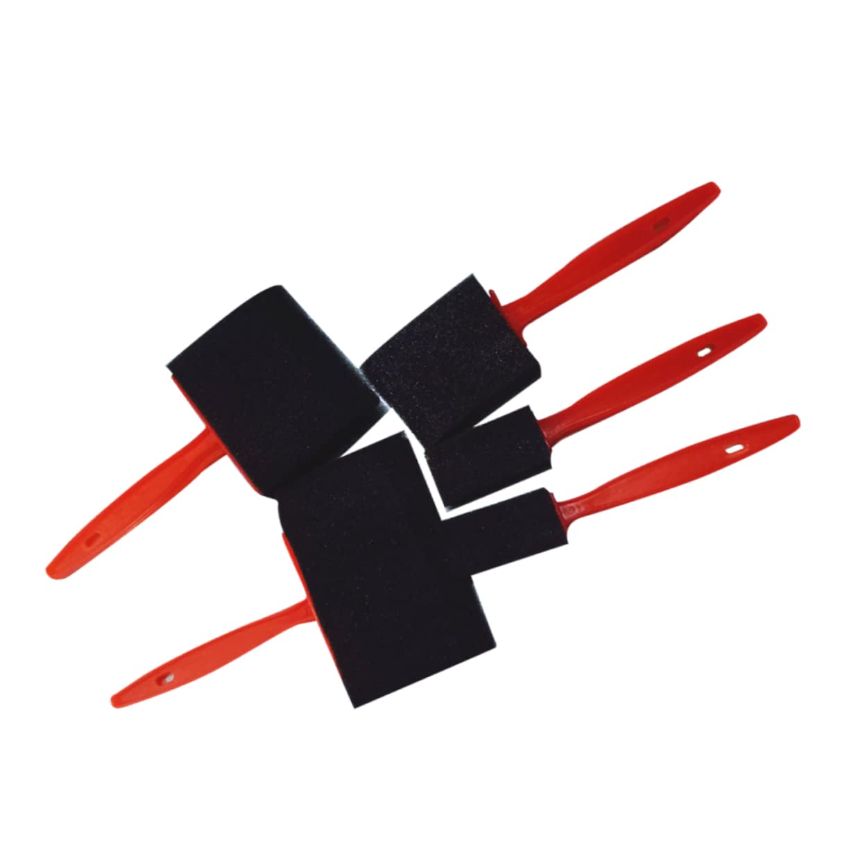 Beatifufu Foam Paint Brushes Set 20pcs Small Sponge Brush for Children's Art Projects