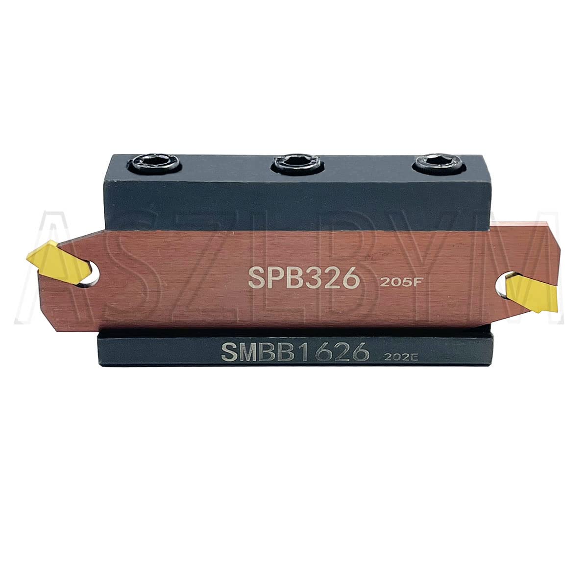 Utensili per tornio scanalati SPB26-3, inserto di taglio tornio CNC SPB Grooving Cut-Off Tool con 12 pezzi SP300 inserti in metallo duro e 1pc SMBB1626 scanalatura piastra lama di separazione