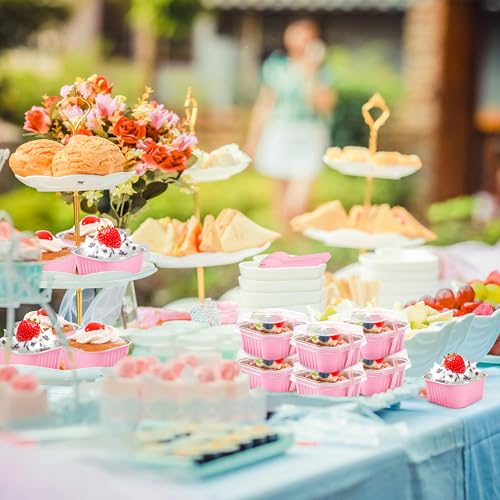 Save 20% on 50 Pcs Mini Cake Pans with Lids & Spoons